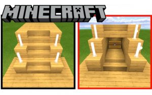 Chia sẻ về cách làm cầu thang trong Minecraft đơn giản