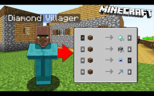 Cách tạo dân làng trong minecraft